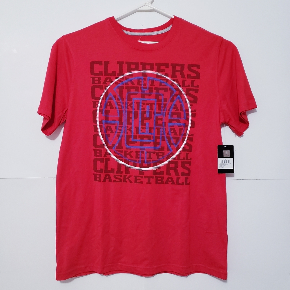 NWT LA Clippers T Shirt Mens Size XL Red
